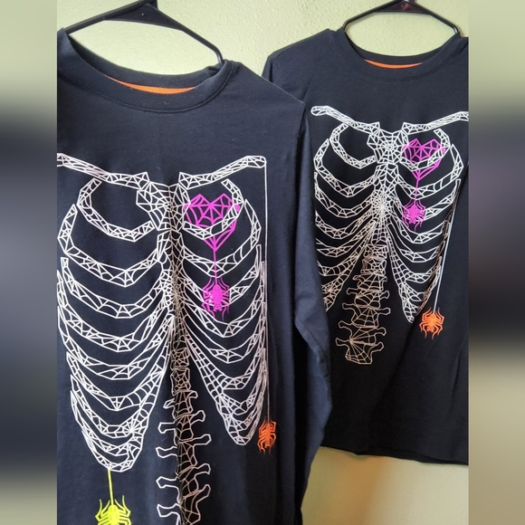 2 - Cat & Jack Halloween Shirts Kids Size XXL / 18 - Picture 4 of 4